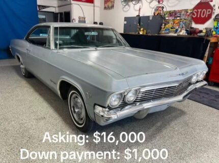 1965 Impala SS Asking: $16k, Downpay: $1k Financing available - 1965 Chevy Impala SS