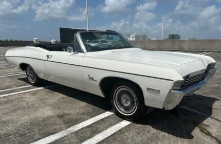 1968 Chevrolet Impala Super Sport Convertible “White Shadow” Downpay: $1500